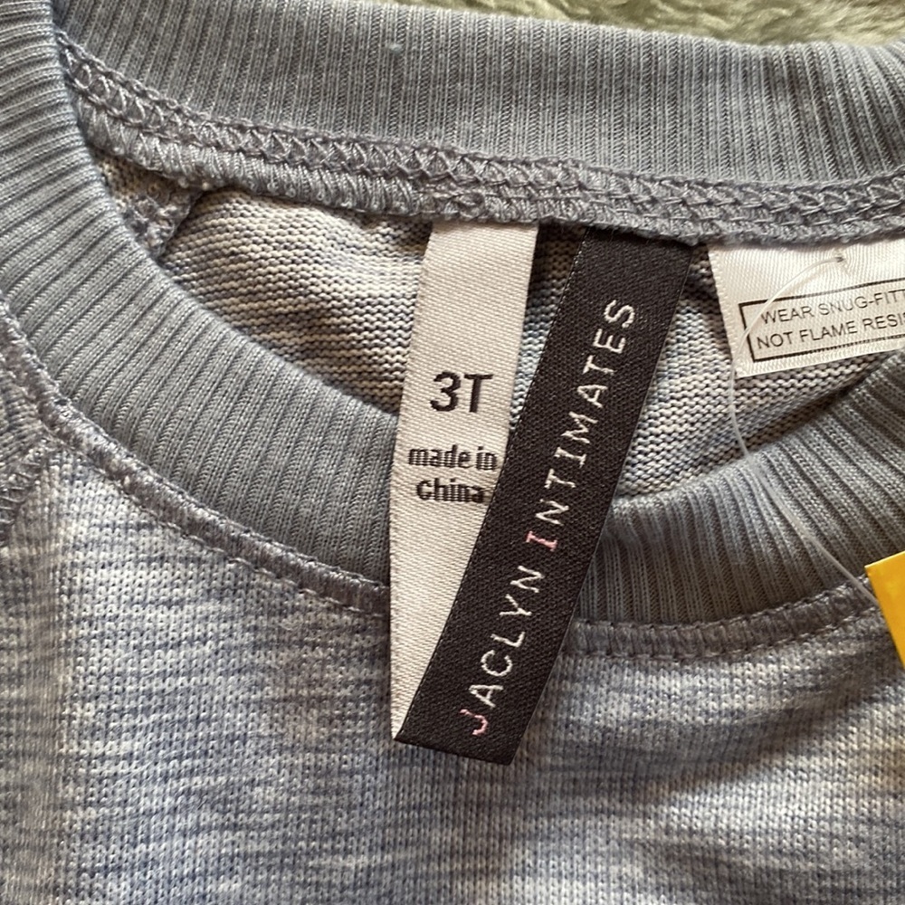 NWT Jaclyn Intimates size 3T, Toddler pj set. - Picture 8 of 8